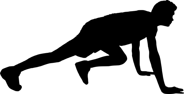 silueta muže